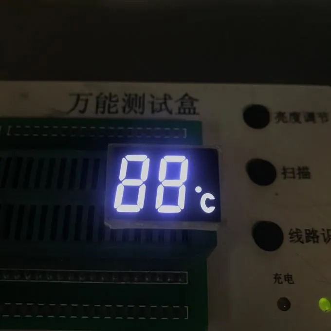 White 2Digit 7 Segment SMD LED Display